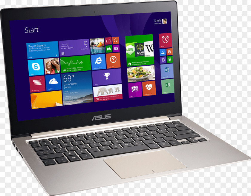 Asus Laptop Photo Zenbook Intel Core I5 Solid-state Drive Ultrabook PNG