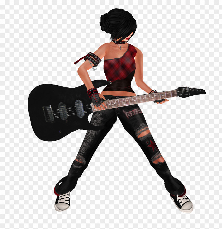 Bass Guitar Electric Double Costume PNG