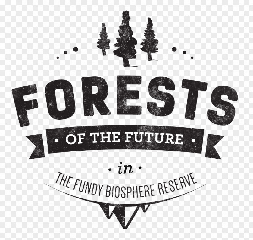 Forest Protection Biosphere Logo Font PNG