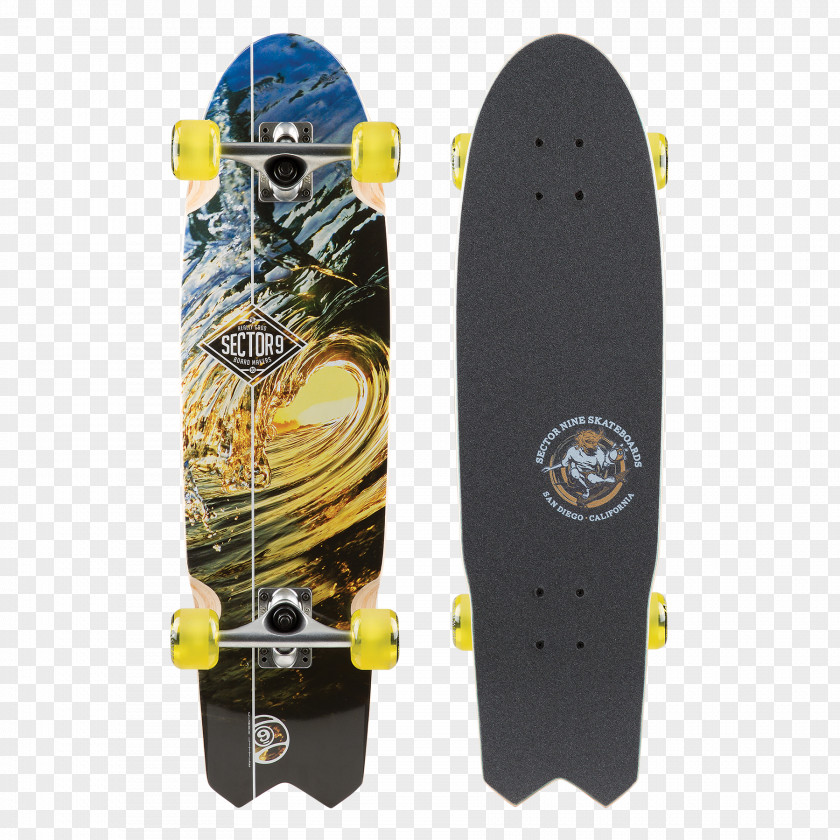 Skateboard Skateboarding Sector 9 Longboard ABEC Scale PNG