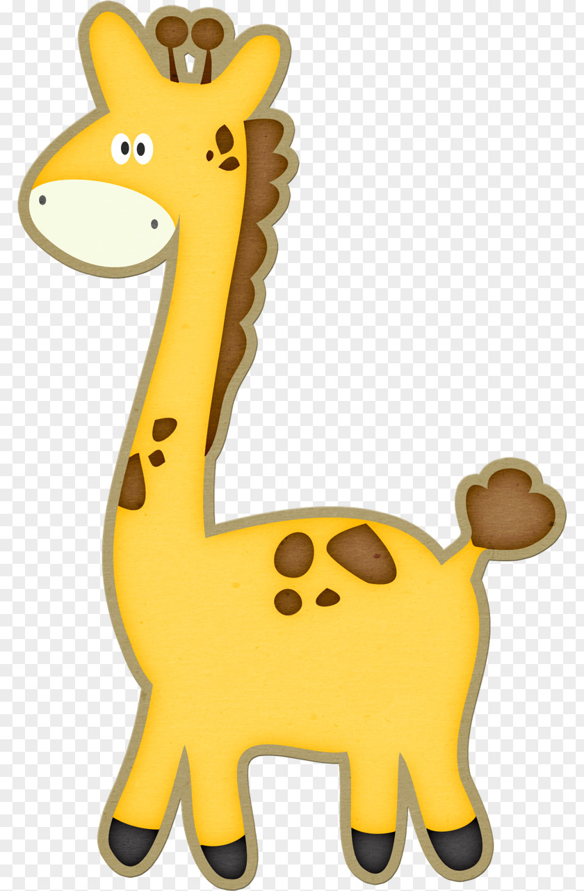 Watercolor Giraffe Animal Northern Clip Art PNG