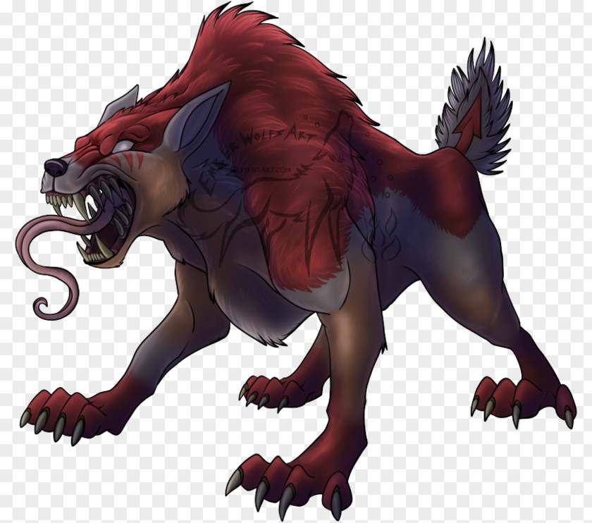 Werewolf Carnivores Cartoon Illustration Demon PNG