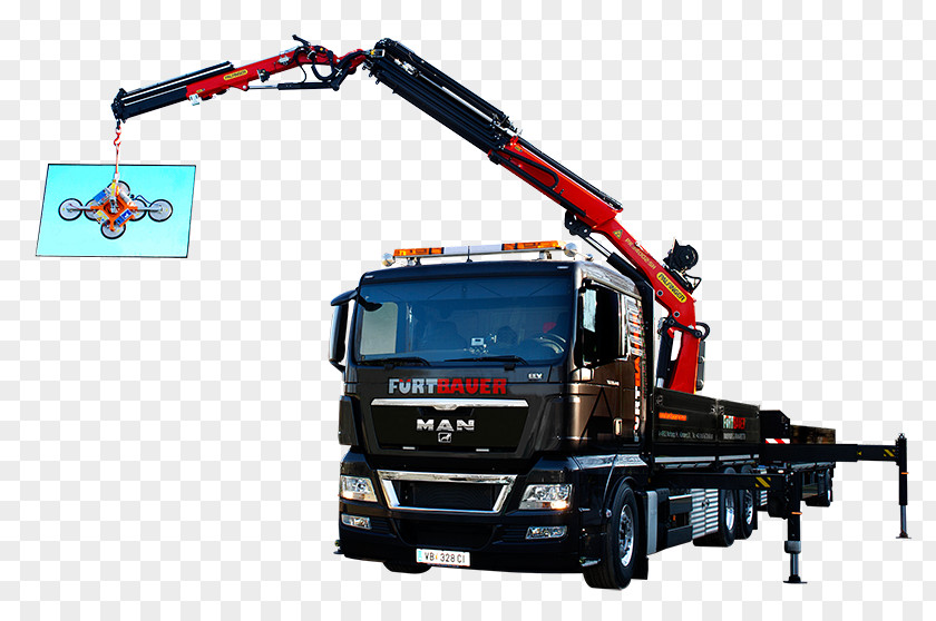 Crane MAN SE Cargo Grapple Truck PNG