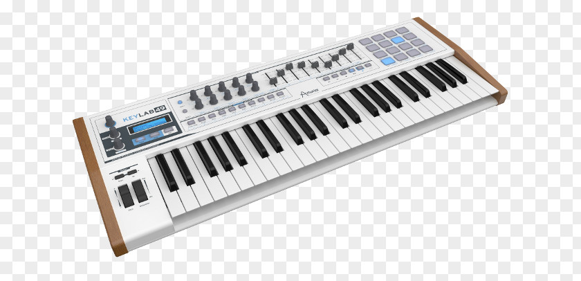 Arturia Keylab 49 KeyLab MIDI Controllers Keyboard Sound Synthesizers PNG