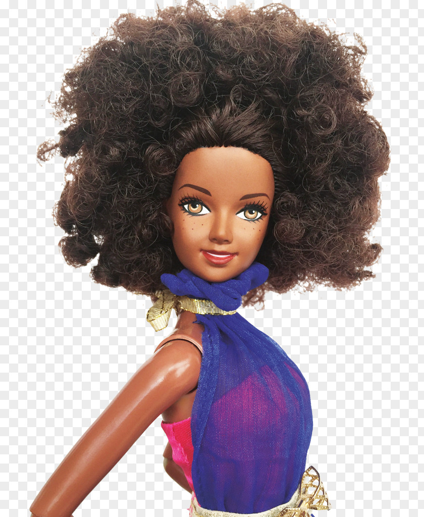 Barbie Black Doll Fashion Toy PNG