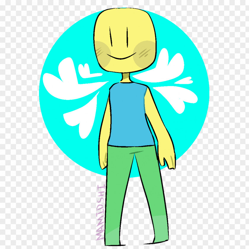 Blue Roblox Character Newbie Fan Art Drawing DeviantArt PNG