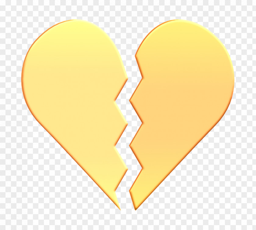 Heartbreak Icon Broken Heart Romance Lifestyle PNG