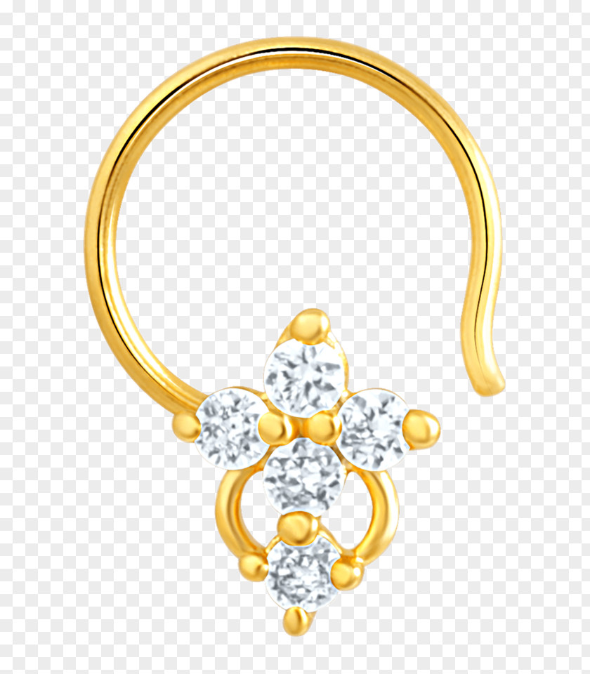 Jewellery Body Costume Jewelry Nose Piercing Cubic Zirconia PNG