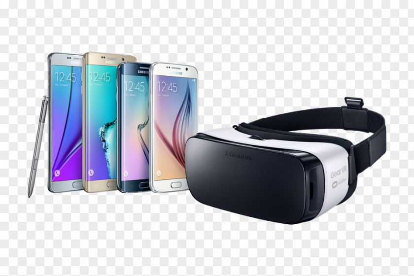 Samsung Galaxy S6 Edge Note 5 Gear VR S7 PNG