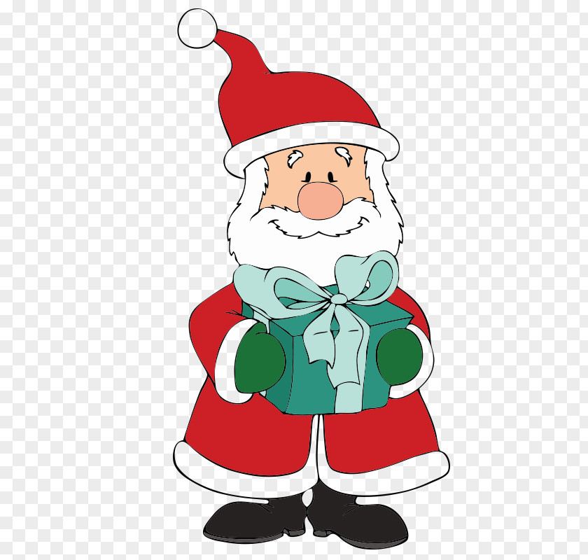 Santa Claus Christmas Tree PNG