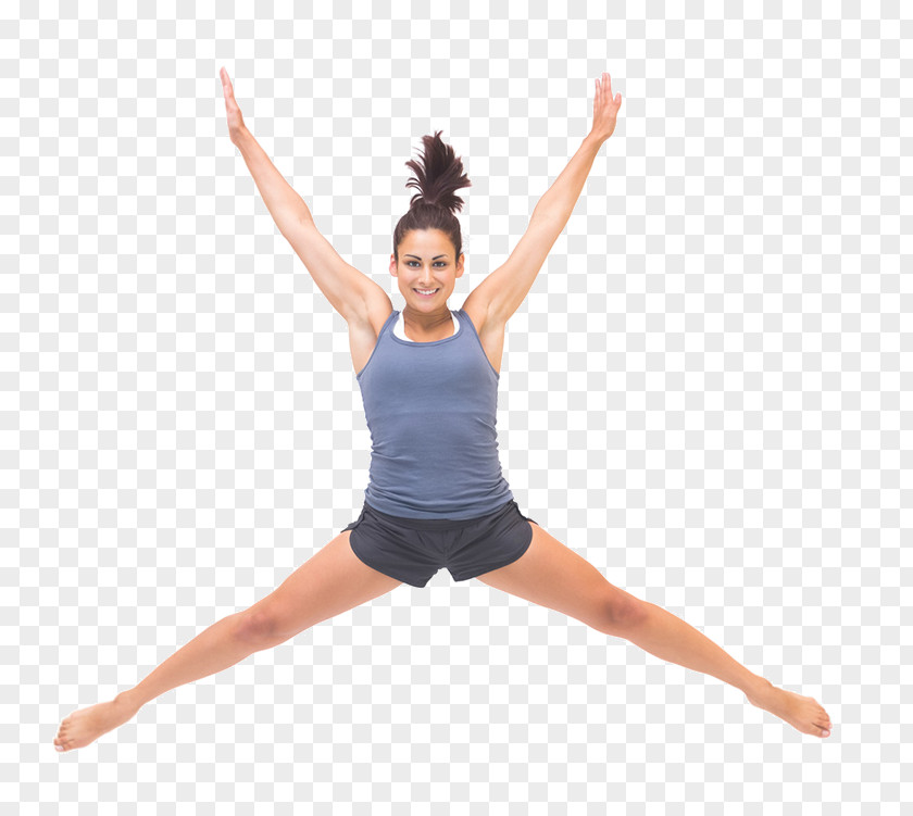 Trampoline Physical Fitness Jumping Exercise Immune System Woman PNG