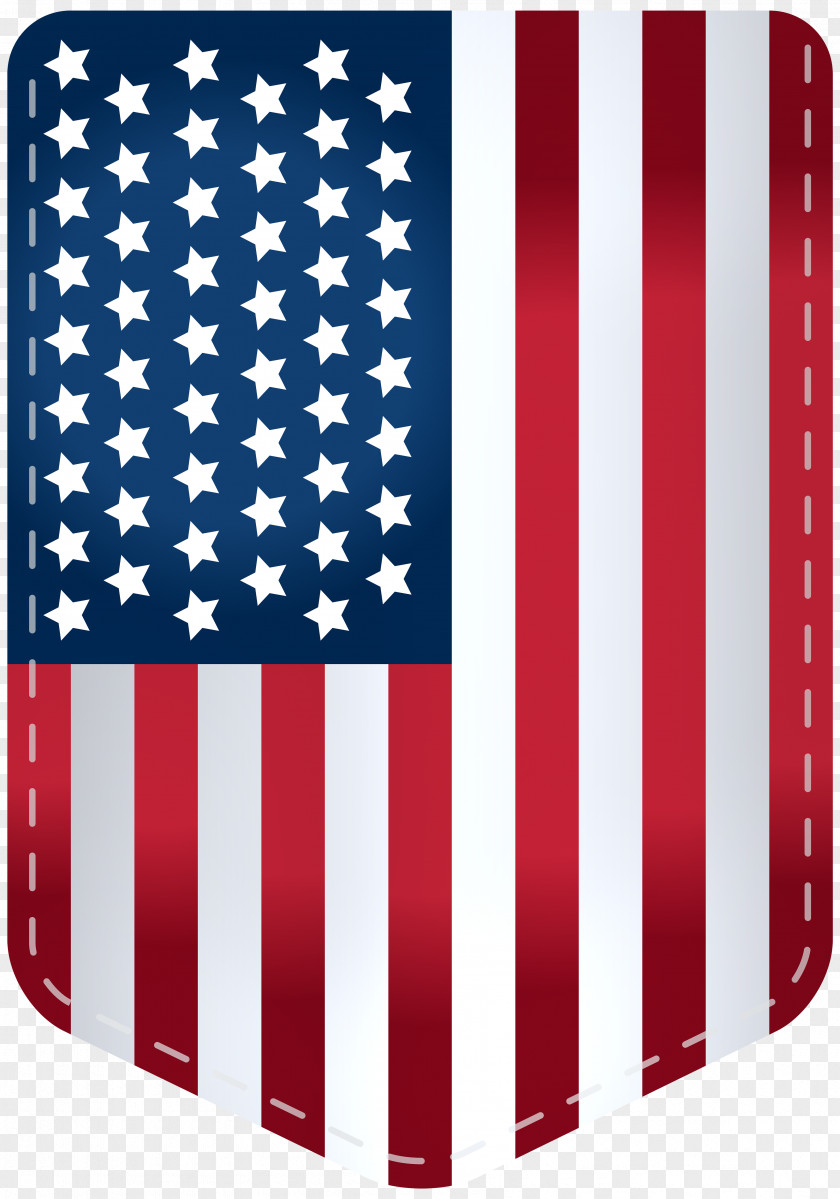USA Flag Decor Transparent Clip Art Image PNG