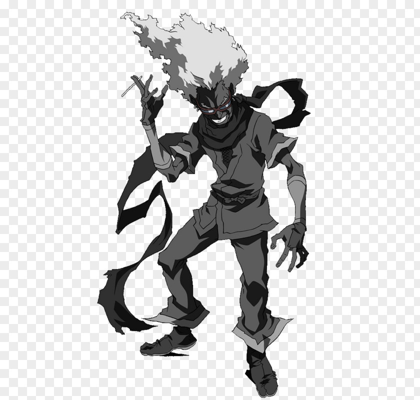 Afro Samurai Ninja Jeremie Belpois Character PNG