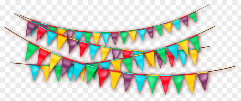 Bunting Flag Pull Ribbon Scroll Line Adobe Fireworks PNG