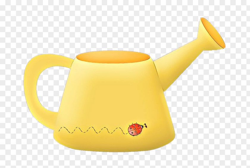 Ceramic Serveware Kettle Yellow Teapot Tableware Mug PNG