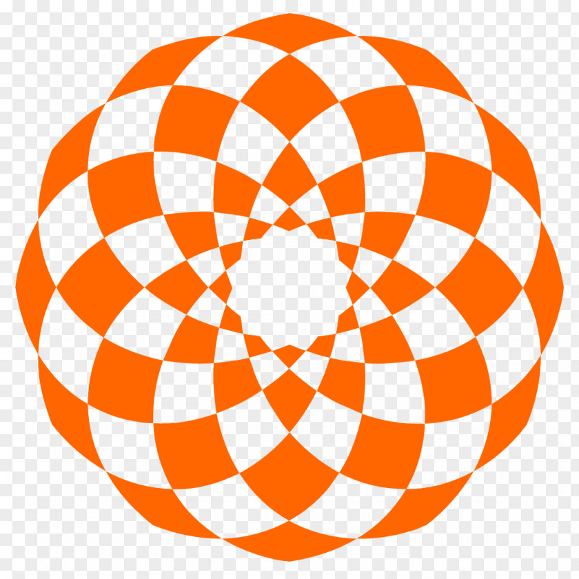Geometric Mandala Patterns. PNG