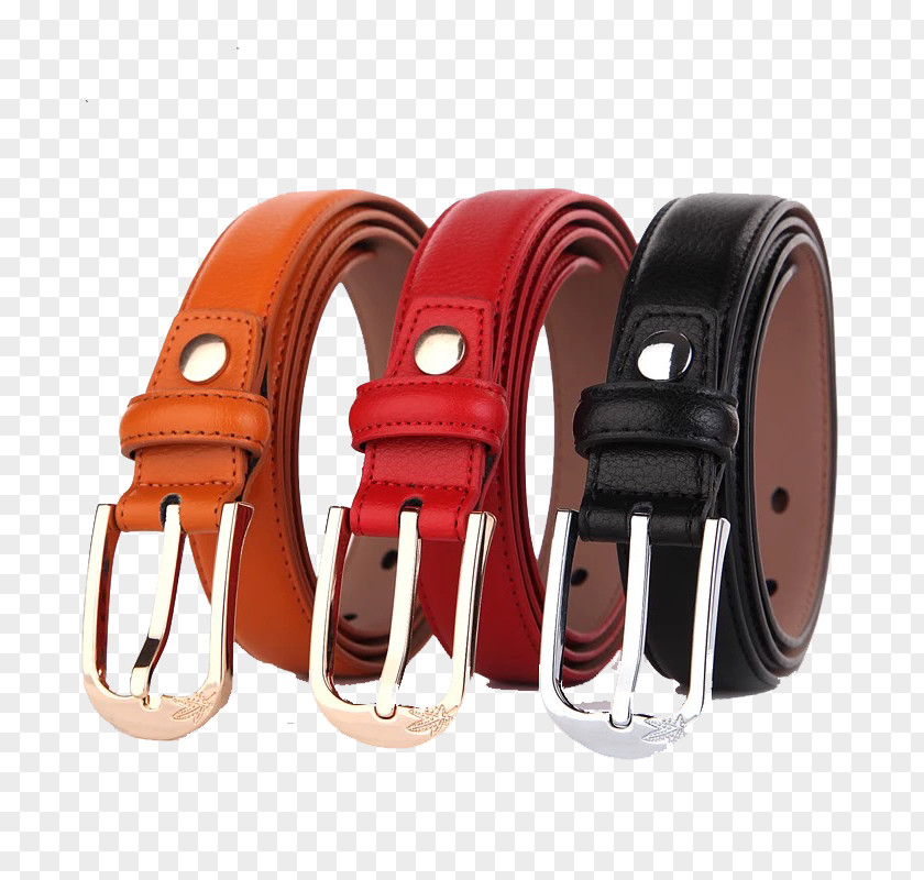 Leather Belts Belt Buckle Dress PNG