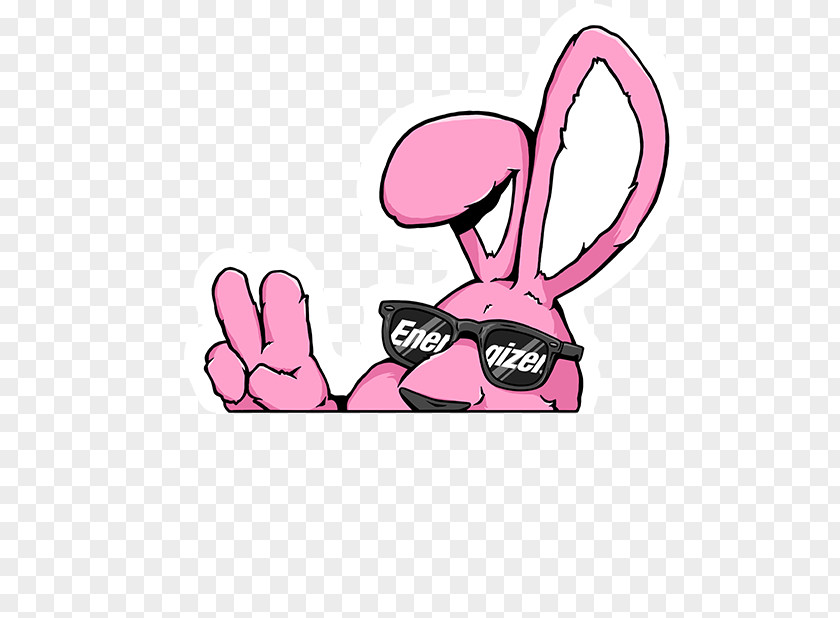 Rabbit Energizer Bunny AppAdvice.com Sticker PNG