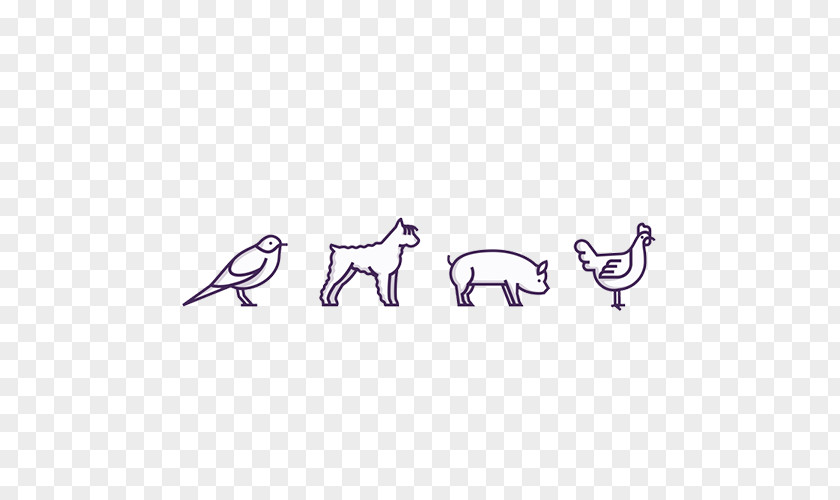 Simple Graphics Animal Pen Set Canidae PNG