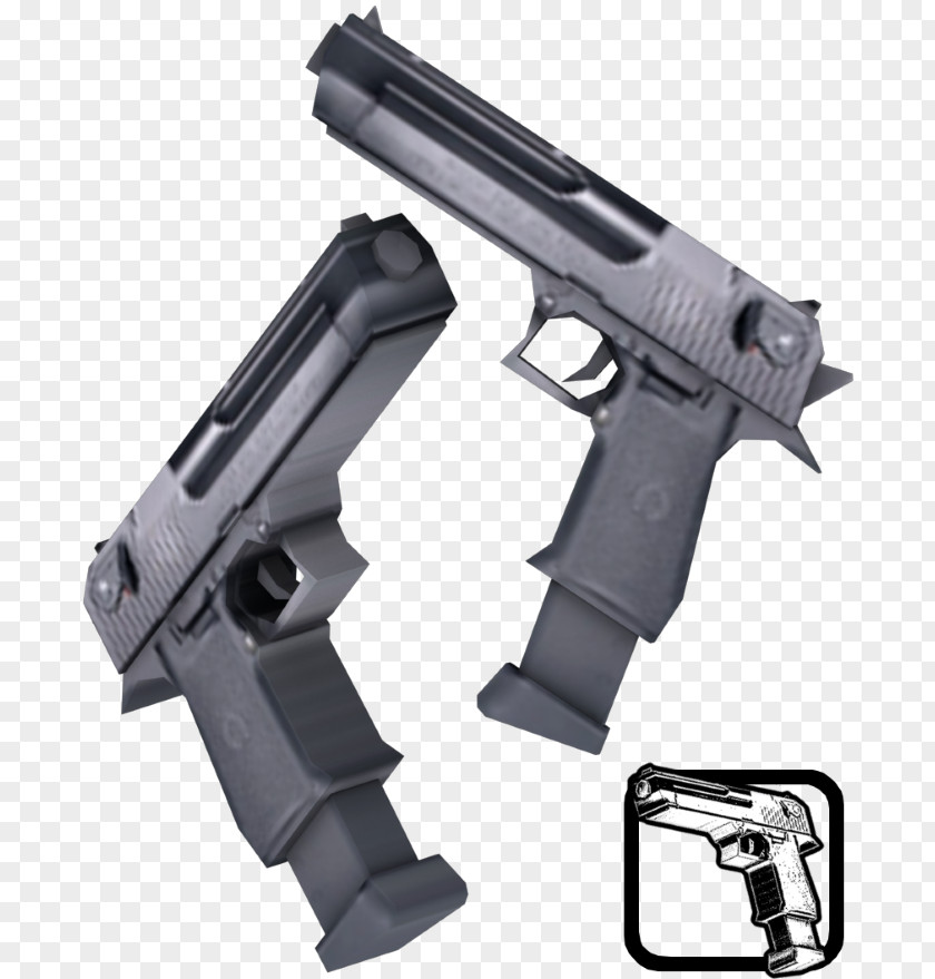 Weapon IMI Desert Eagle Trigger Firearm Grand Theft Auto: San Andreas Airsoft Guns PNG