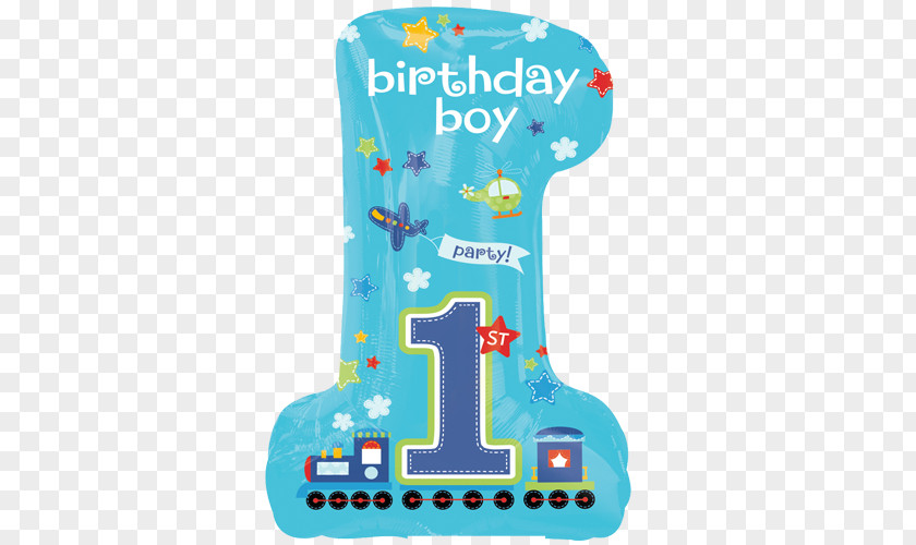 1st Birthday BoyBalloon Balloon Party PNG