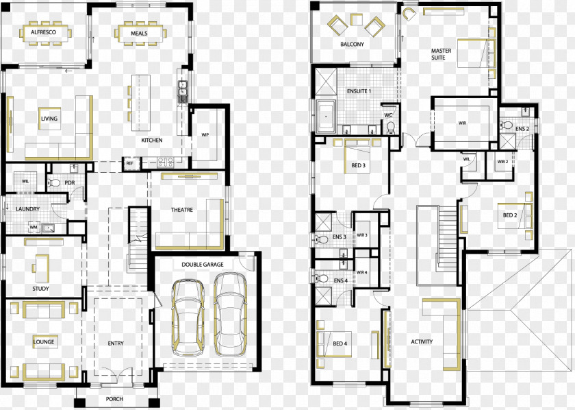 Attic Floor Plan Furniture Product Design Line Angle PNG