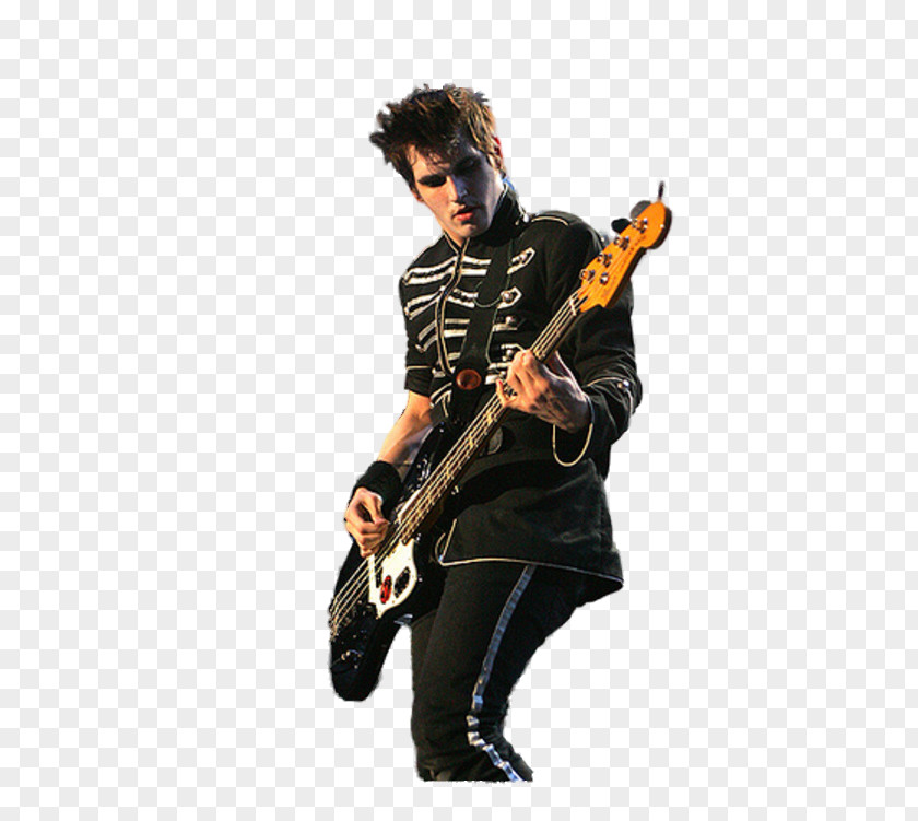 Bass Guitar Mikey Way Bassist My Chemical Romance The Black Parade PNG