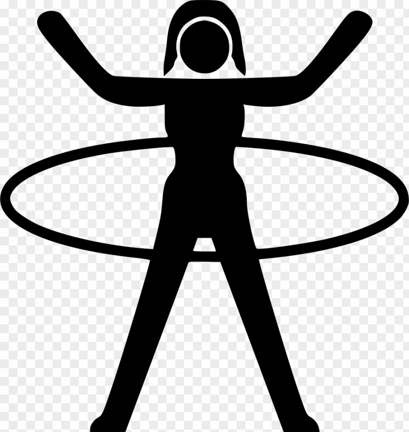 Gymnastics Artistic Black And White Silhouette Sports PNG