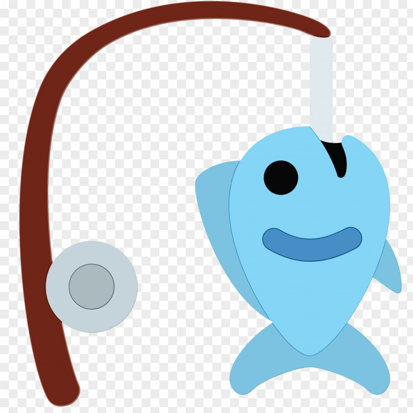 Smile Nose Facial Expression Blue Cartoon Clip Art PNG