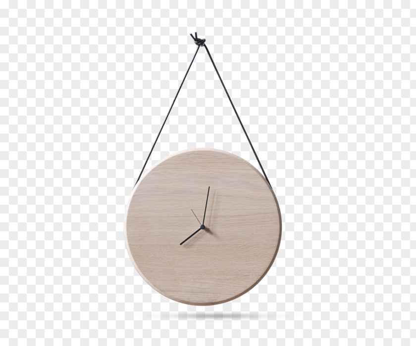 Table Clock Wood Oak Shelf PNG