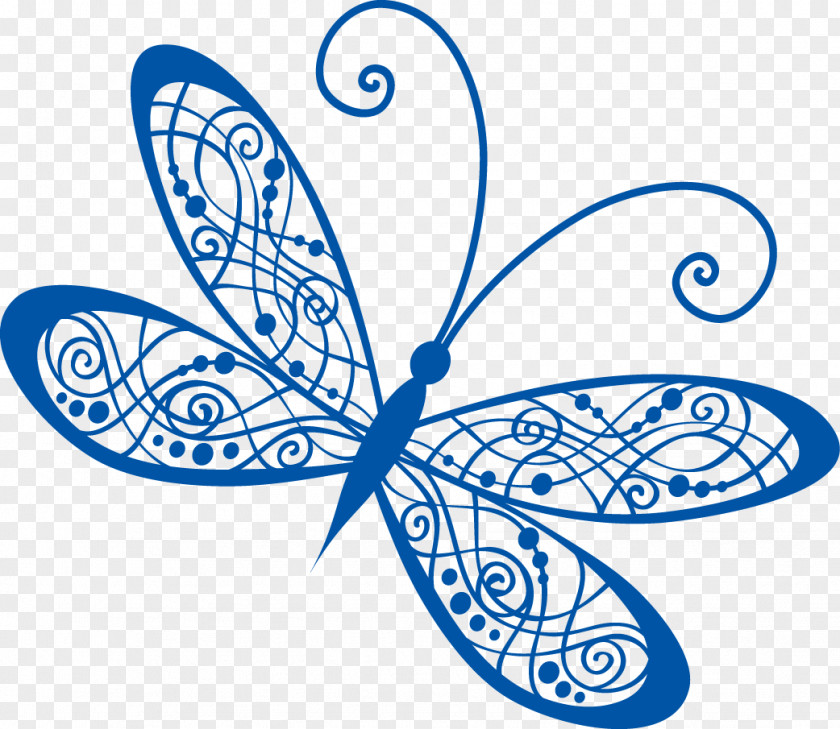 Day 38 Monarch Butterfly Line Art Clip PNG