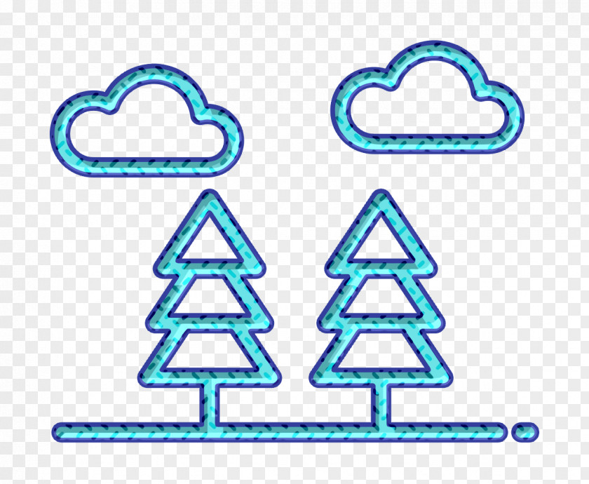 Forest Icon Camping Outdoor PNG