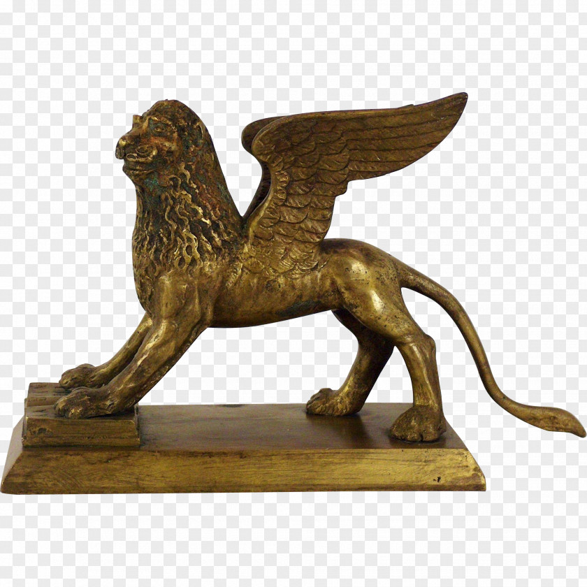 Lion Of Venice Bronze Sculpture Saint Mark's Basilica Mark PNG