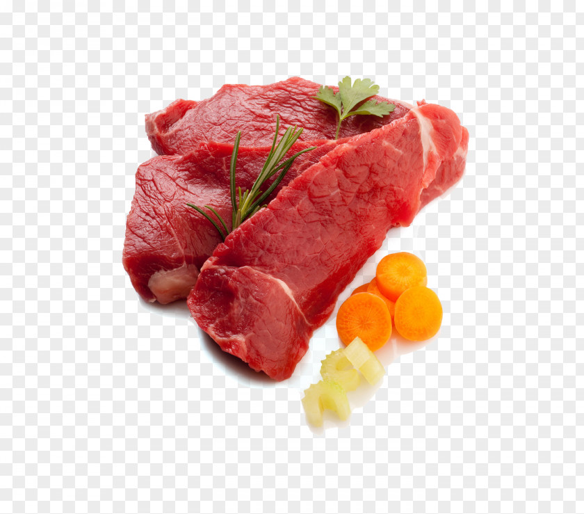 Raw Meat Chefs Knife Kitchen Cutlery PNG