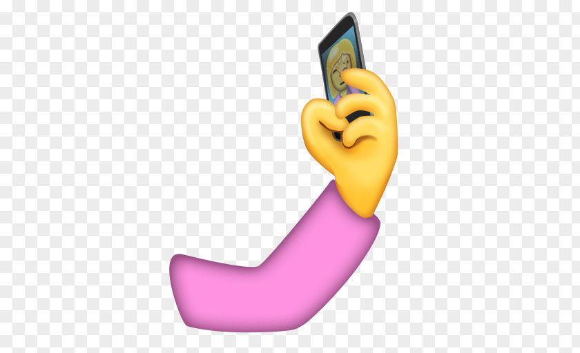 Selfie IPhone Emoji Shrug PNG