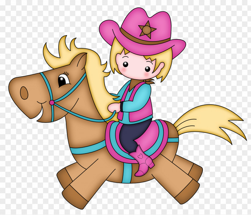 Arabian Horse Cowboy Cartoon Clip Art PNG