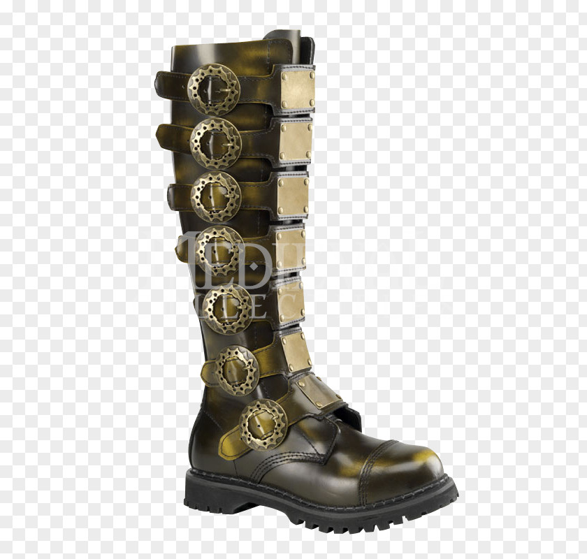 Boot Steampunk High-heeled Shoe Pleaser USA, Inc. PNG