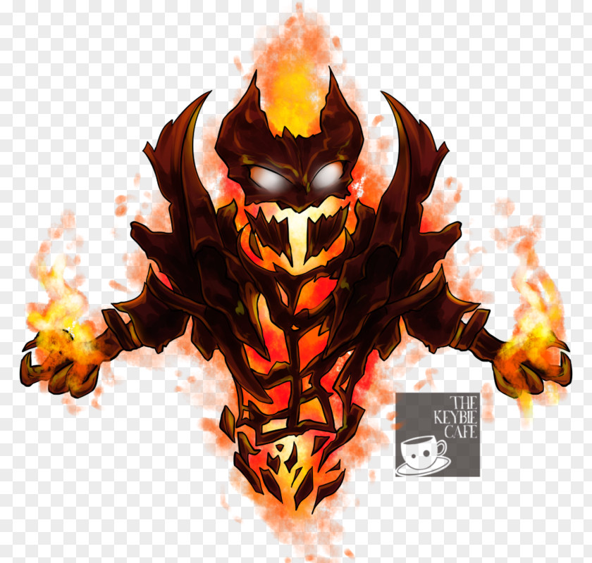 Flame Demon Cartoon PNG