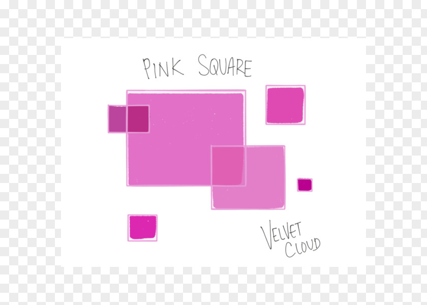 Pink Square Brand Logo M PNG