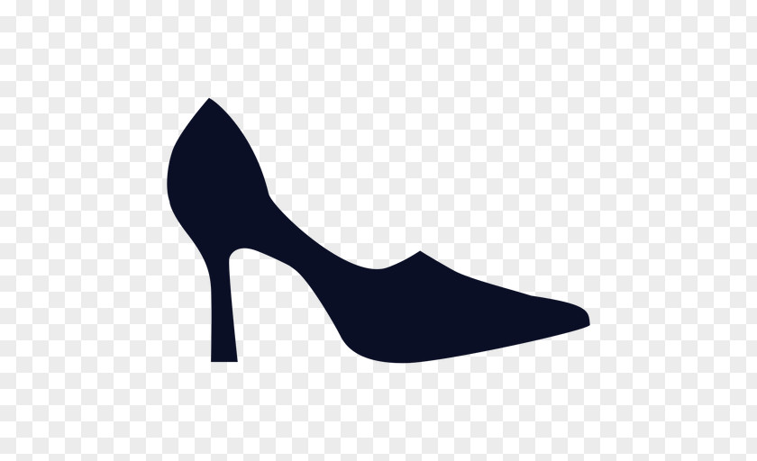 Pumps Silhouette High-heeled Shoe Illustration Clothing Fashion PNG