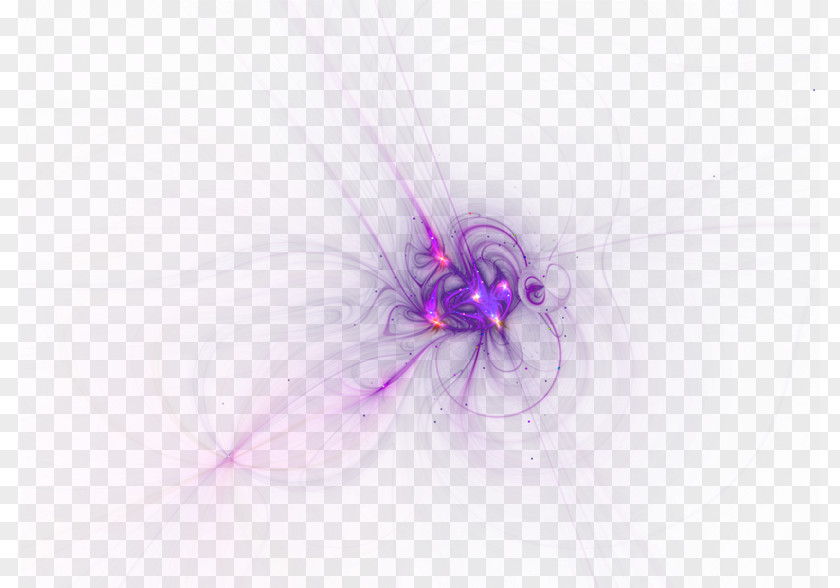 Purple Fresh Twist The Light Effect Element Bloom 3D Computer Graphics Wallpaper PNG