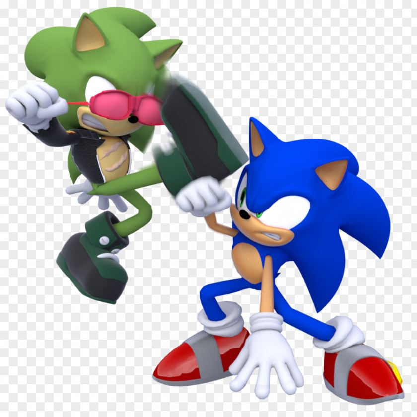 Sonic The Hedgehog & Sega All-Stars Racing Shadow Mania Metal PNG
