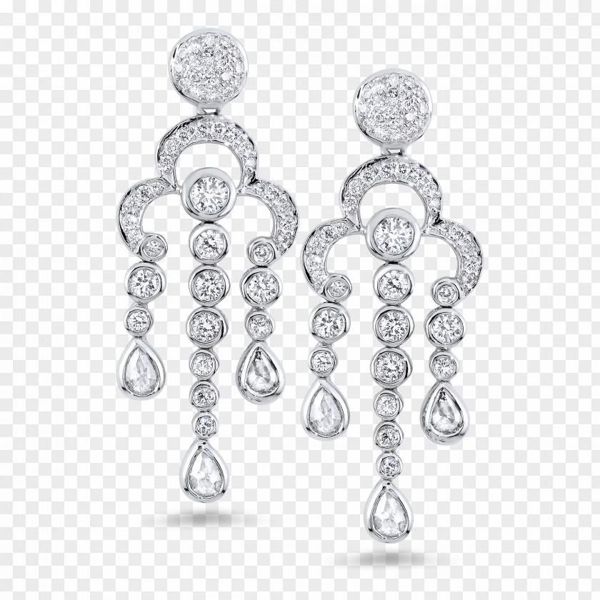 Diamond Vip Cut Earring Coster Diamonds Jewellery PNG