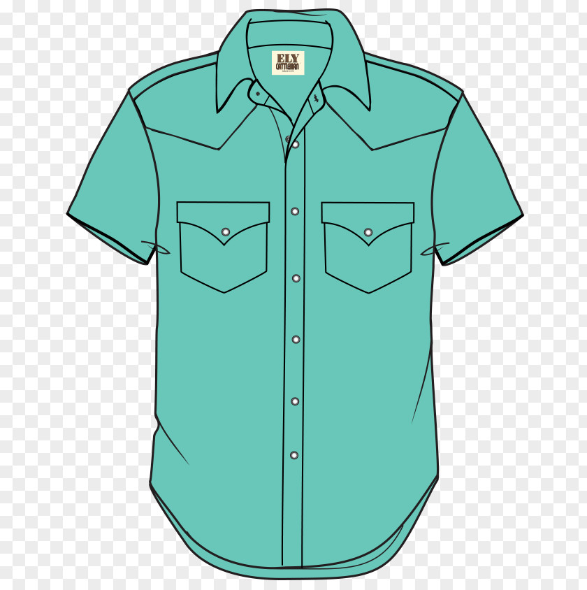 Dress Shirt T-shirt Blouse Collar Sleeve PNG