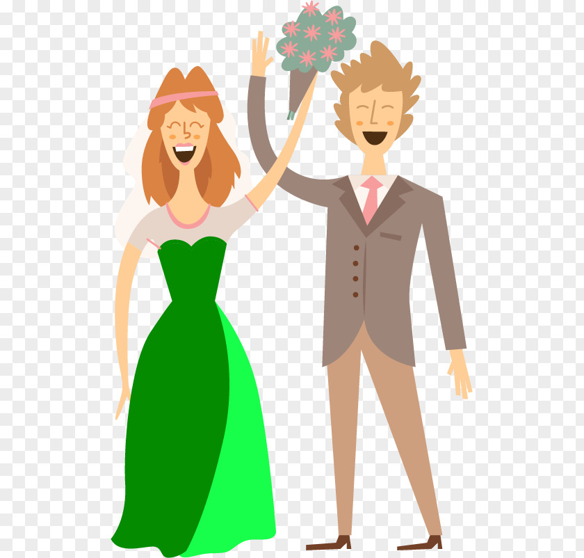 For A Couple With Flowers Wedding Flower Bouquet PNG