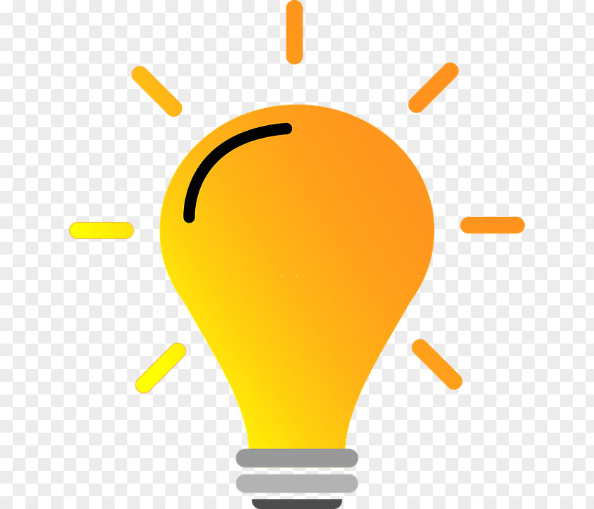Light Bulb Clipart Clip Art Idea Thought Knowledge Labor PNG