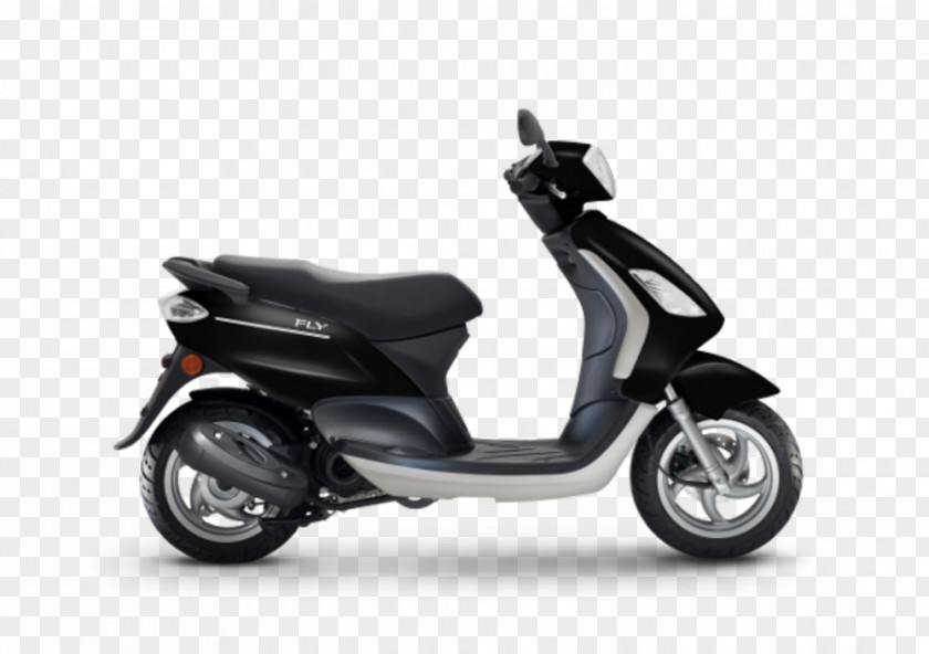Scooter Piaggio Fly Motorcycle Two-stroke Engine PNG