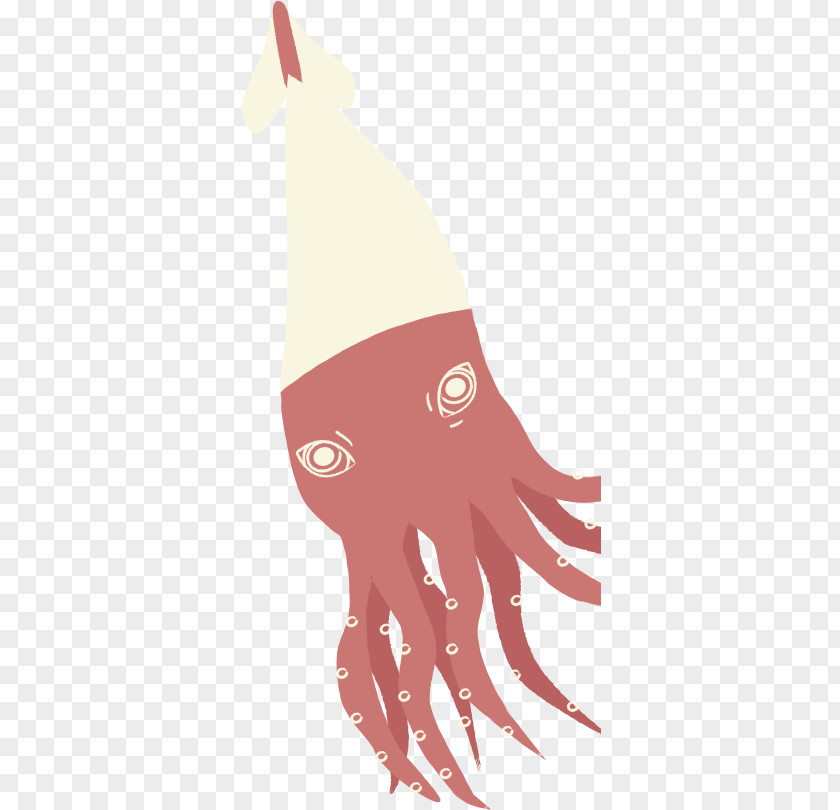 Squid Rings Mammal Illustration Clip Art Nose Design PNG
