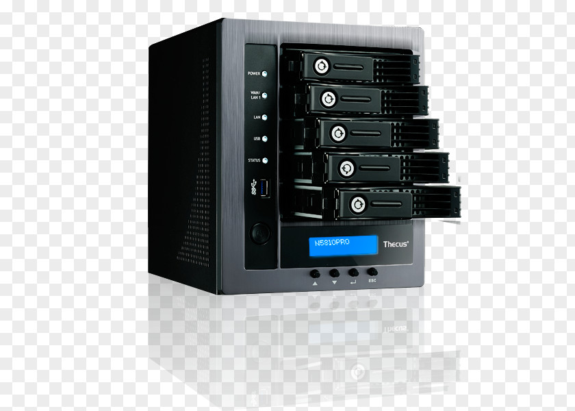 Tv Station Network Attached Storage N5810PRO Systems Thecus Computer Servers Data PNG