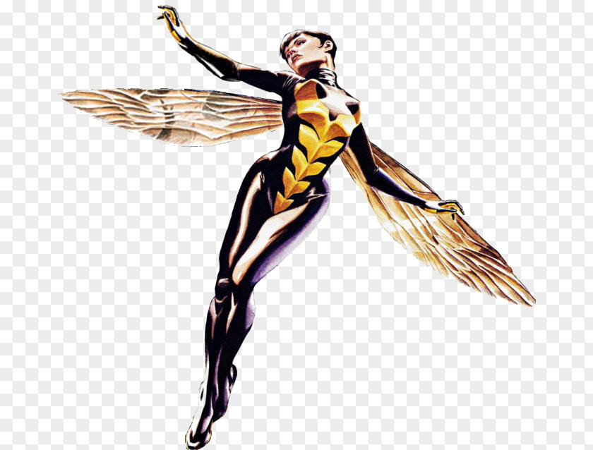 Avengers Wasp Hank Pym Carol Danvers Marvel Cinematic Universe Comics PNG